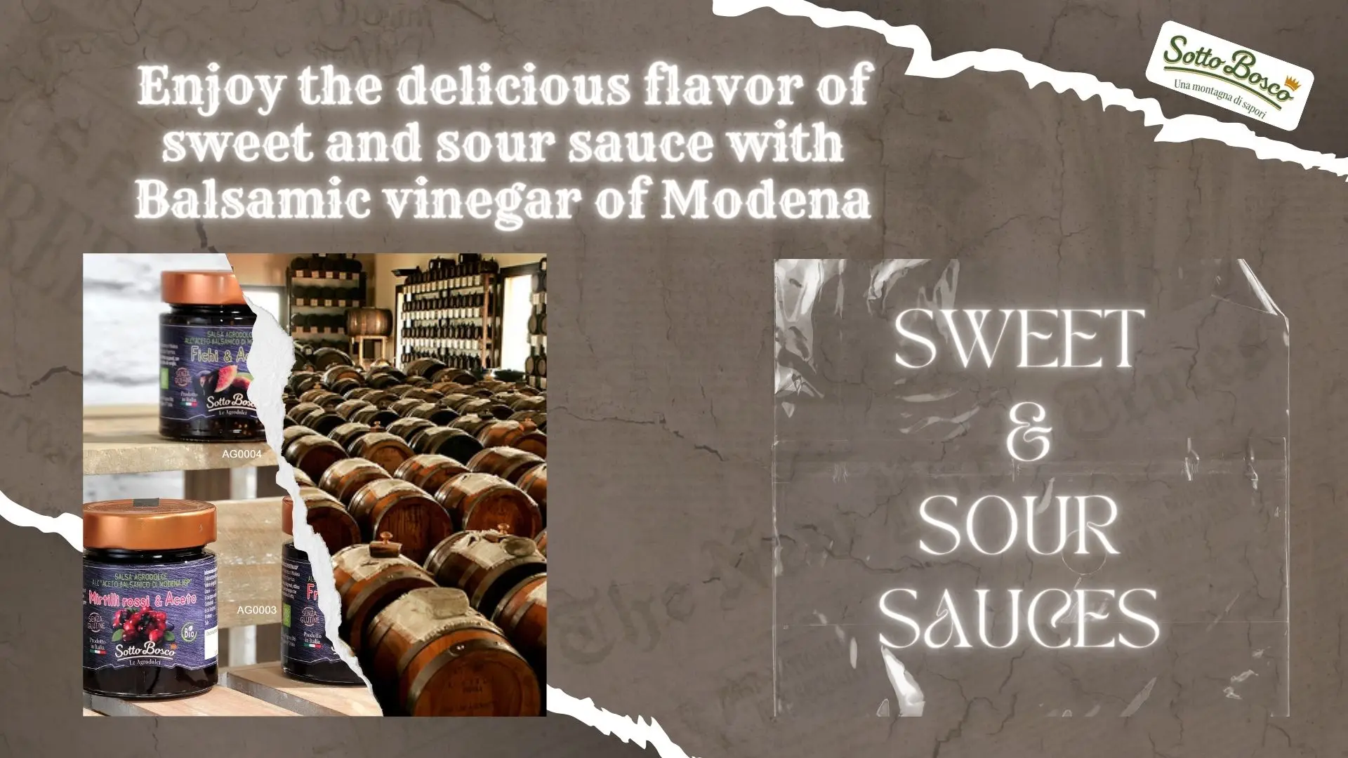 Balsamic Vinegar Of Modena Igp & Onion Jam Made In Italy Gluten Free