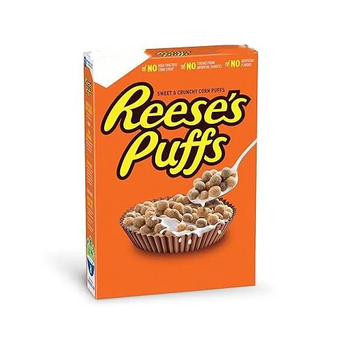 Reese's Peanut Butter Puffs Cereal 13 Oz Box (pack Of 6) - Buy General ...