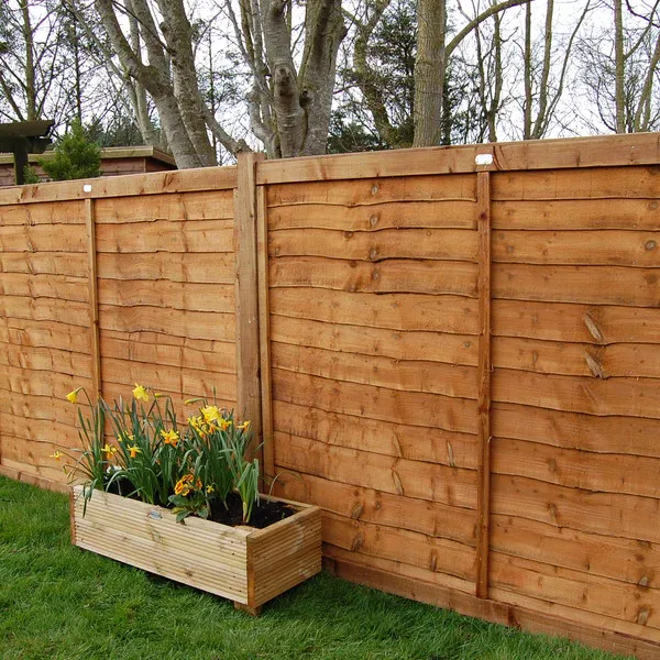 High Quality Customized Design Garden Fence Panels Wood Plastic