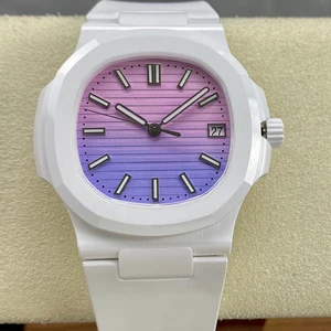 New White Ceramic case Business Men's Mechanical Watch Couple's Watch Classic Elegance Waterproof Automatic Luxury Brand Watches