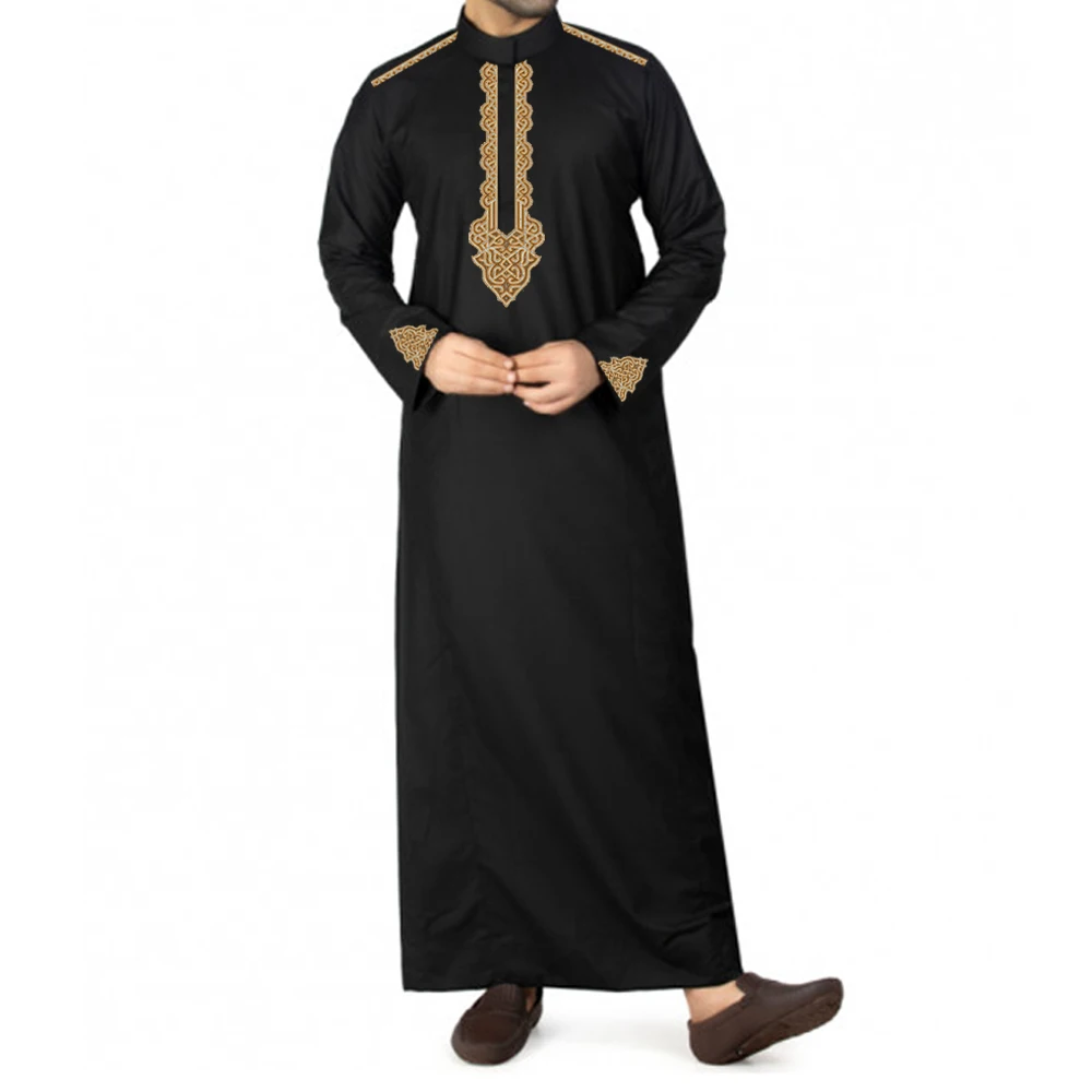 Qamis Daffah Muslim Thobes Dresses Islamic Jubbah High Quality Caftanes ...