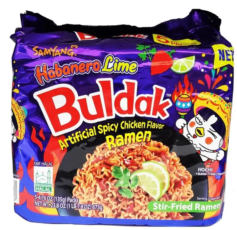 Samyang Buldak Spicy Chicken Ramen Instant Noodles Spicy Korean
