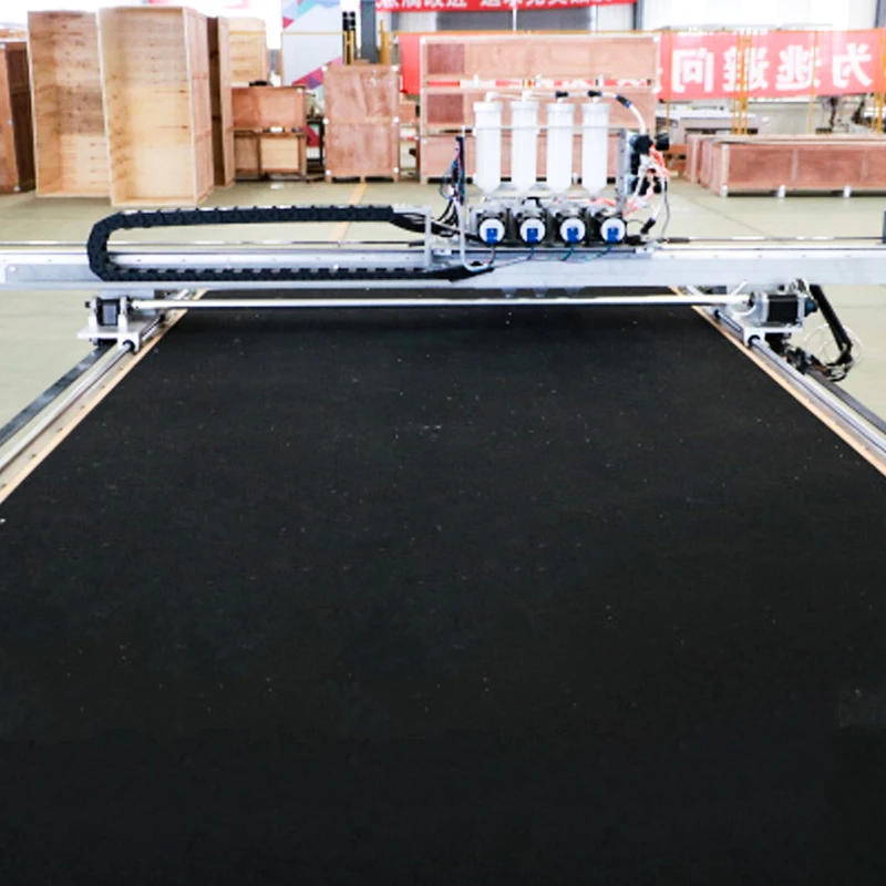 Automatic Glass Color Coating Machine for Factory Glass Production