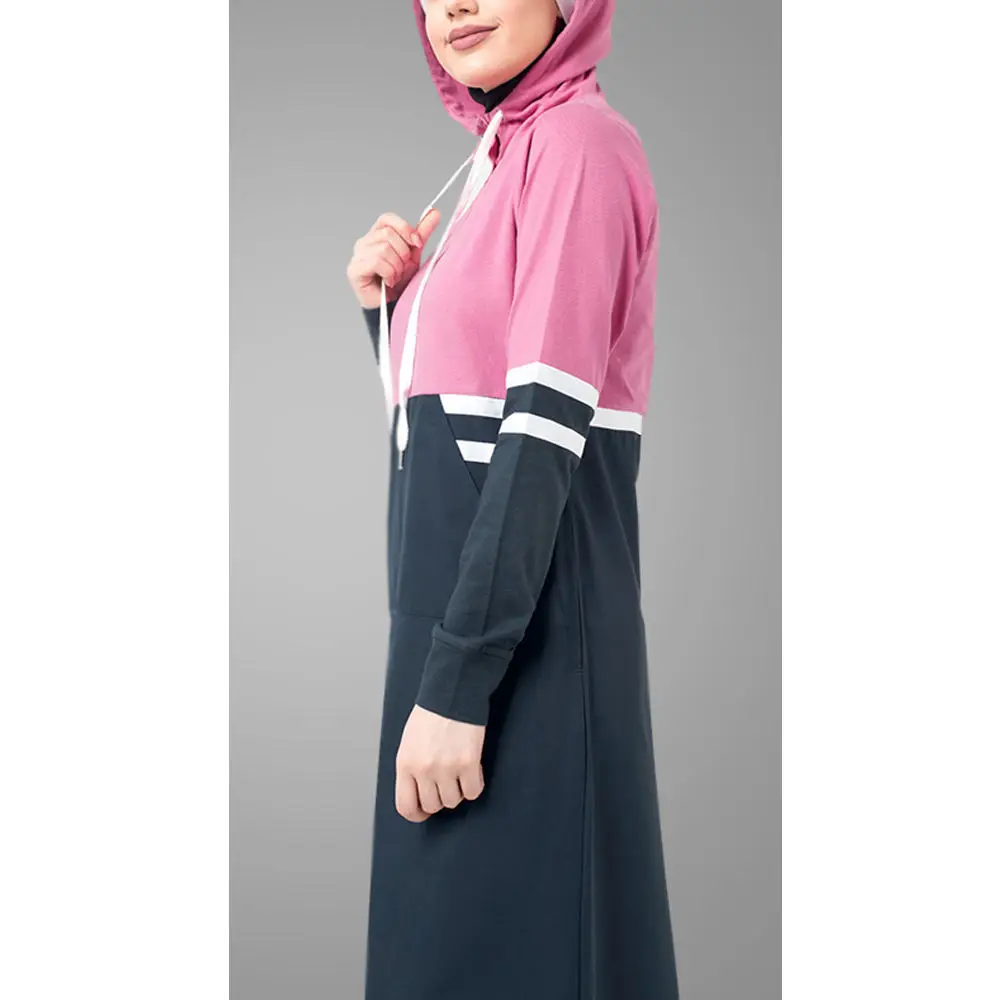 Islamic Modest Women Sports/gym Hoodie Muslim Active Wear For Jogging Training Islamic Clothing