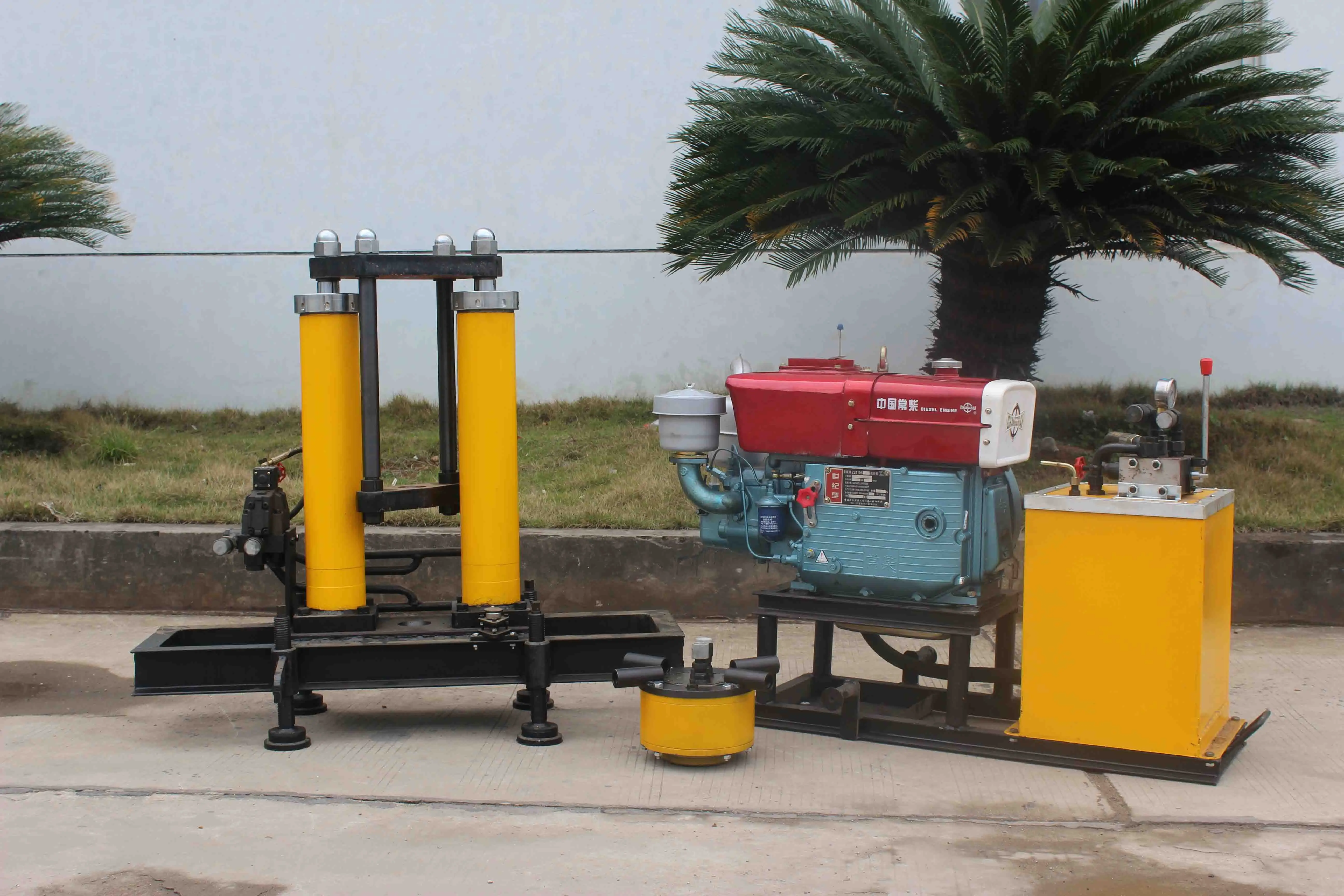 CPT Test Machine Double-Cylinder Soil Hydraulic Cone Penetrometer