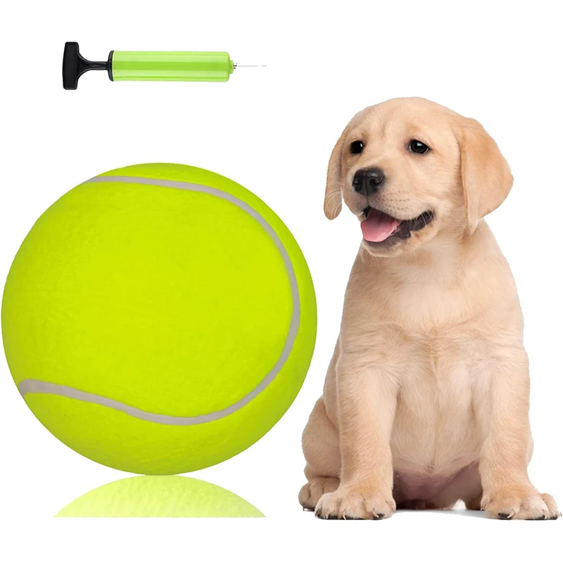 Custom Logo Big Size Tennis Player Signature 9.5 Inches Inflated Tennis Ball with Different Color