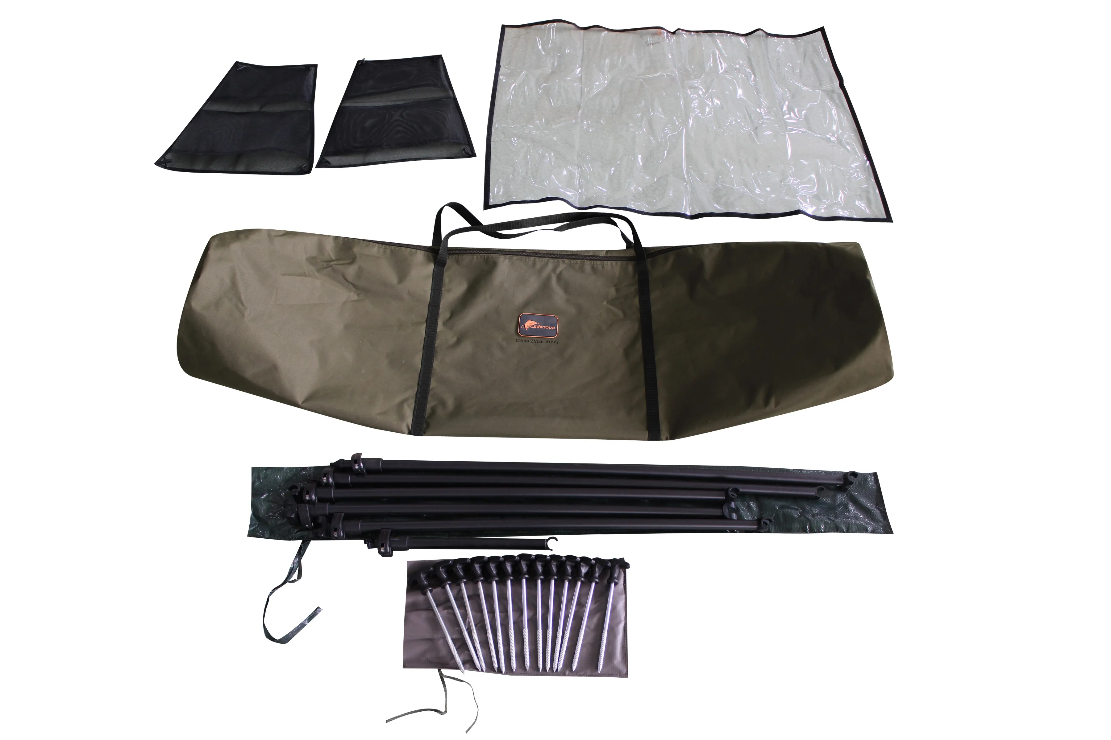Fishing Camo Tent CarpOn Big  XXL 2 Place
