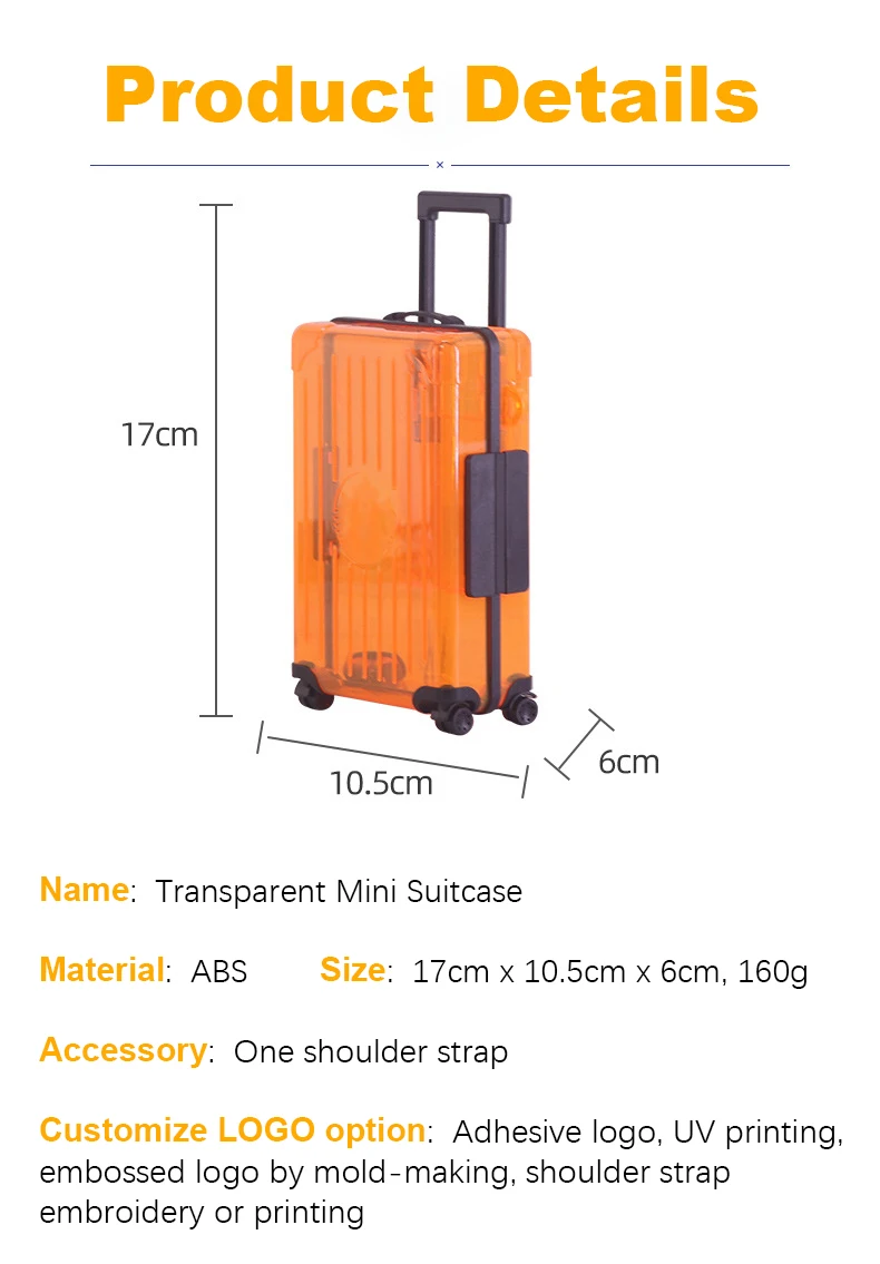 Manufacturer Customized Creative New Crossbody Makeup And Small Item Storage Bag Transparent