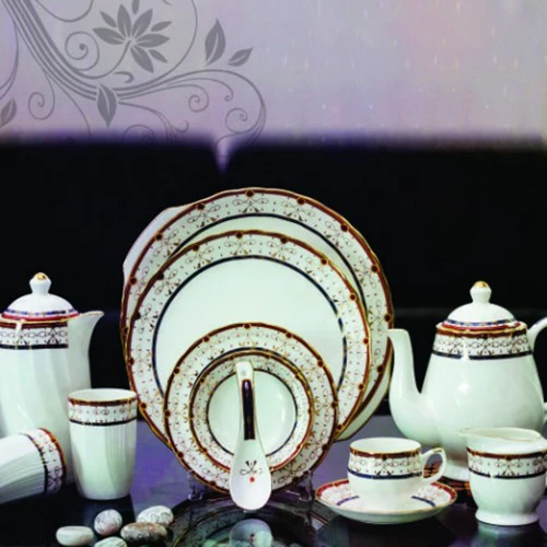 Ethnic Dinnerware Bohemian Tableware Mediterranean Dishes Coastal Dinner Set Nautical Plates Beach-themed Dinnerware