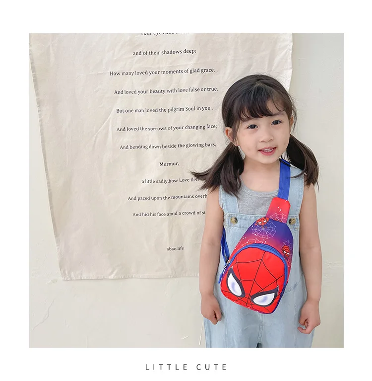 New Children's Bag Boys and Girls Small Backpack Fashionable Cartoon Shoulder Crossbody Bag