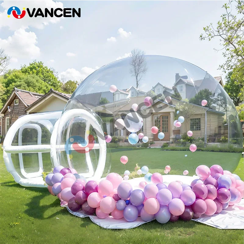 Kids Party Inflatable Dome Bubble House Giant Clear Inflatable Bubble Tent Transparent Inflatable Bubble Balloons House