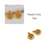 Peach Cats Eye