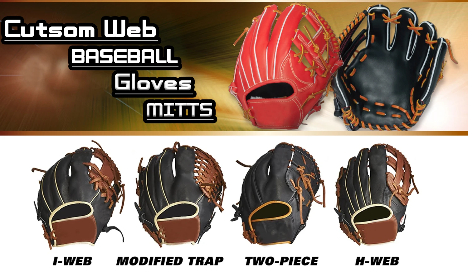 Baseball Players Left Hand Baseball Fielding Gloves Sustainable Leather