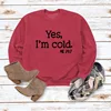 Red sweatshirt (black font)