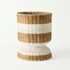 Natural Brown & White