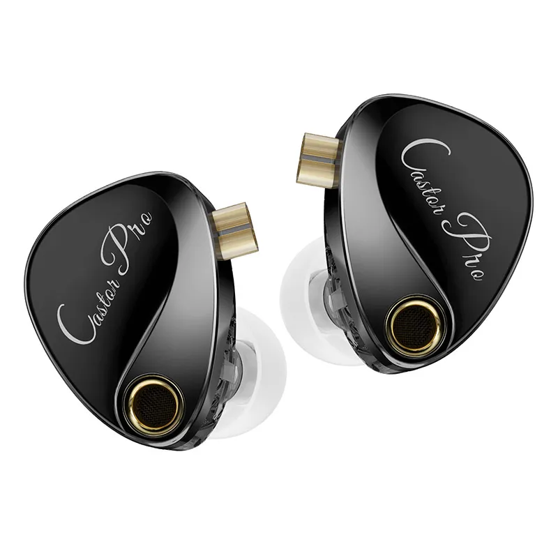 KZ Castor Pro Wired In-Ear Earphones With Adjustable Dual 10 mm Dynamic Drivers Headset Custom HIFI Sound Quality Gaming Earbuds