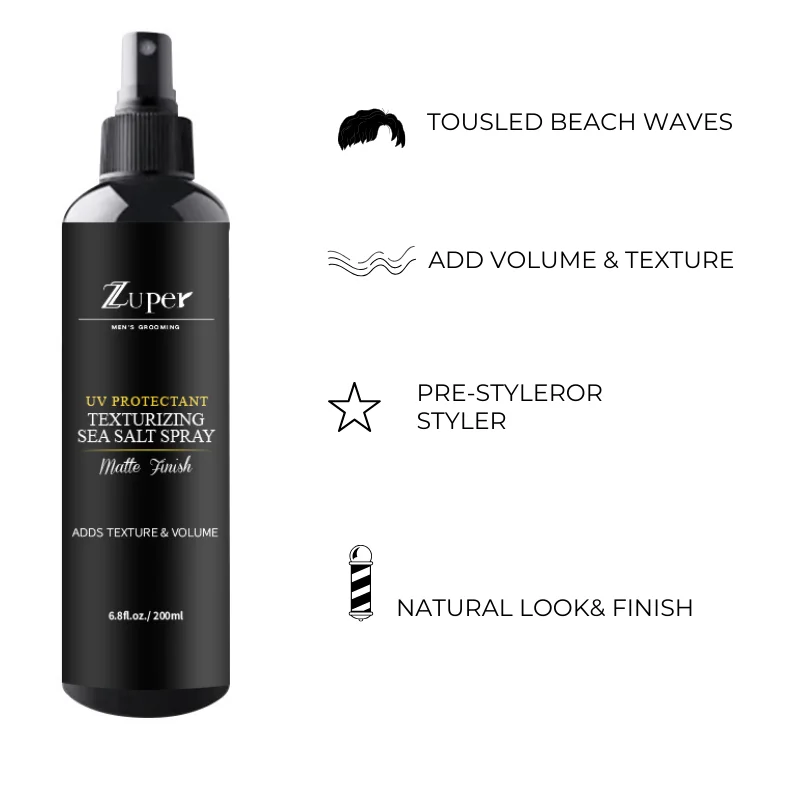Natural Sea Salt Spray Alcoholfree,Lifts And Texturizes Hair For A