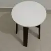White & Walnut