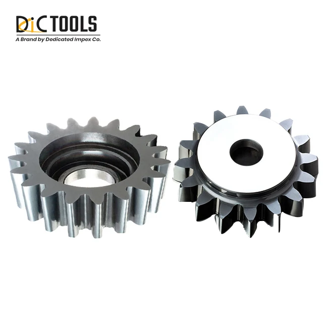 High Performance OEM HSS Gear Shaper Cutters M2 M4 M35 T42 with TiN Coating