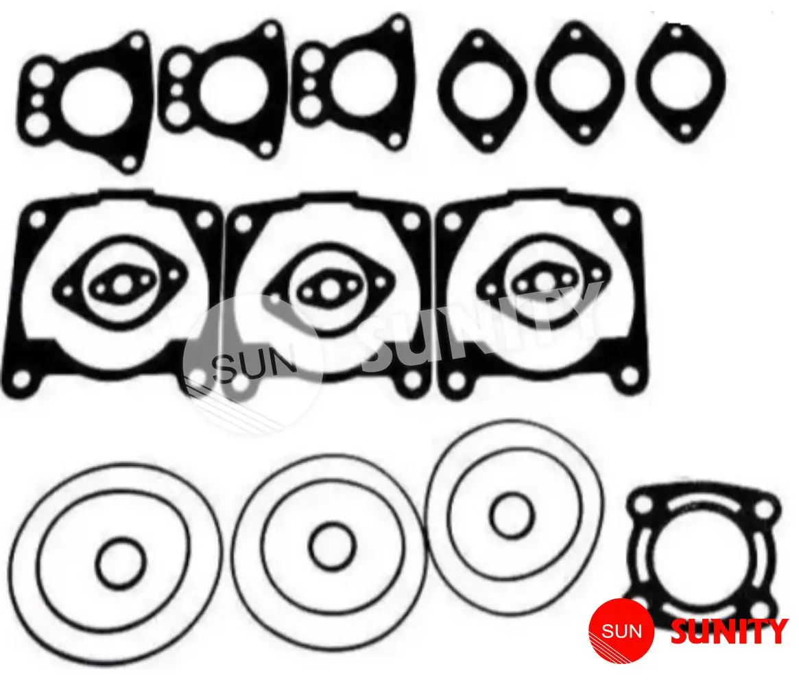 TAIWAN SUNITY Complete in Specification TOP END GASKET KIT for POLARIS 1200 SLX Virage TX EARLY VERSION 1999-2002 JET SKI