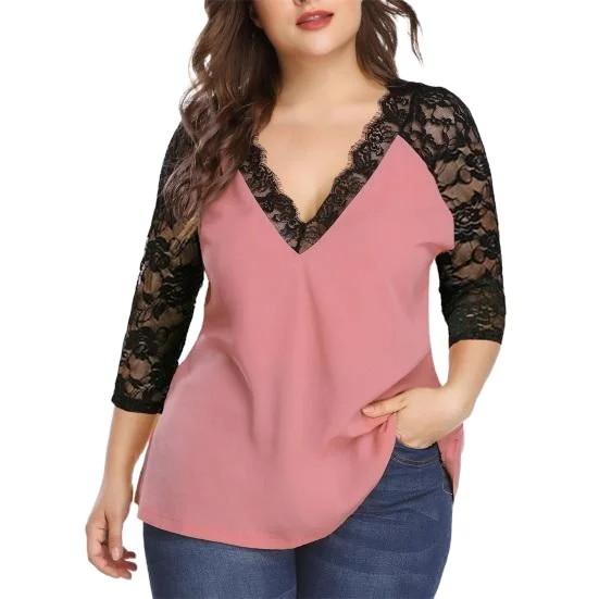 Wholesale 2022 Latest 100% Cotton Knitted Casual Blouses Shirts Customized Color Size Style Summer ODM Eco-Friendly Breathable