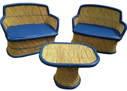 Большая партия, превосходное качество, мебель для дома и улицы, бамбуковый диван и стул для патио, кафе, сада, паба, ресепшн, стул, набор для отдыха