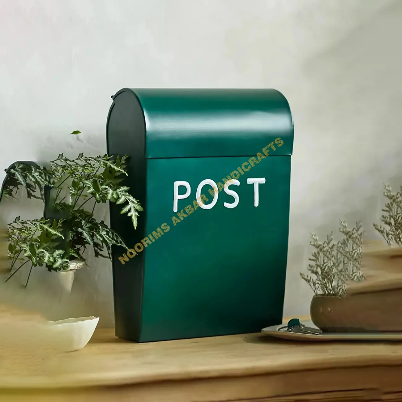 Smart Locking Galvanized Mailbox with Anti Pry Design RFID Keyless Entry Weatherproof Steel Construction
