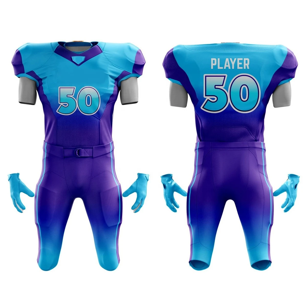 : Custom Football Jersey Stitched/Printed Personalized