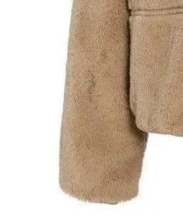 Fur And Faux Women Winter Sweatshirts Plush Warm Top Double Hoodies Men Pullover Loose Soft Thick Top Streetwear - Image 4