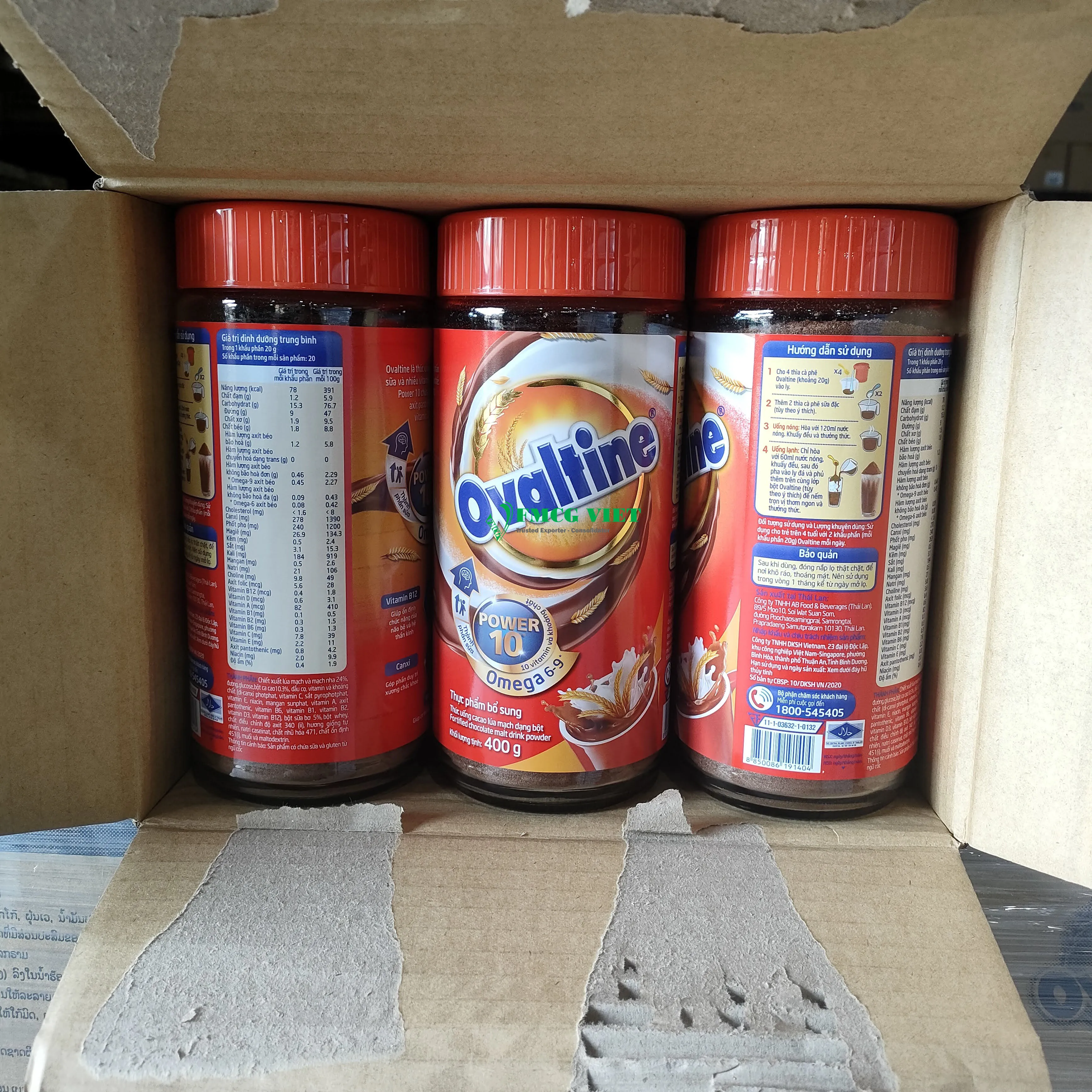 Wholesale Ovaltine Chocolate Malted Drink 400g/ Olvantine Powder Malt ...