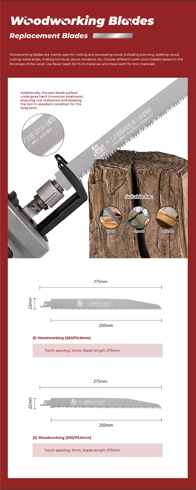 Hot Sale 2024 Pruning Saw Blade 300mm P4 0mm Featuring Superior   Aa17fc6181bb649a48aafe011df6138f1V 