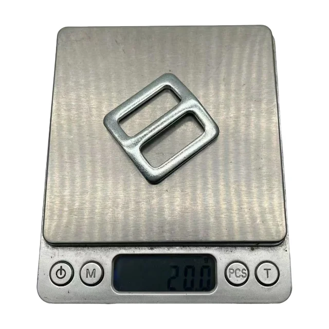 Forging Galvanizing 28mm Lashing Steel Iron Material Silver One Way Buckle
