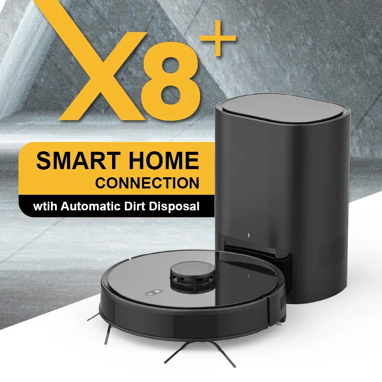 Automatic Self-Cleaning Dustbin Robot Mop Vacuum Cleaner