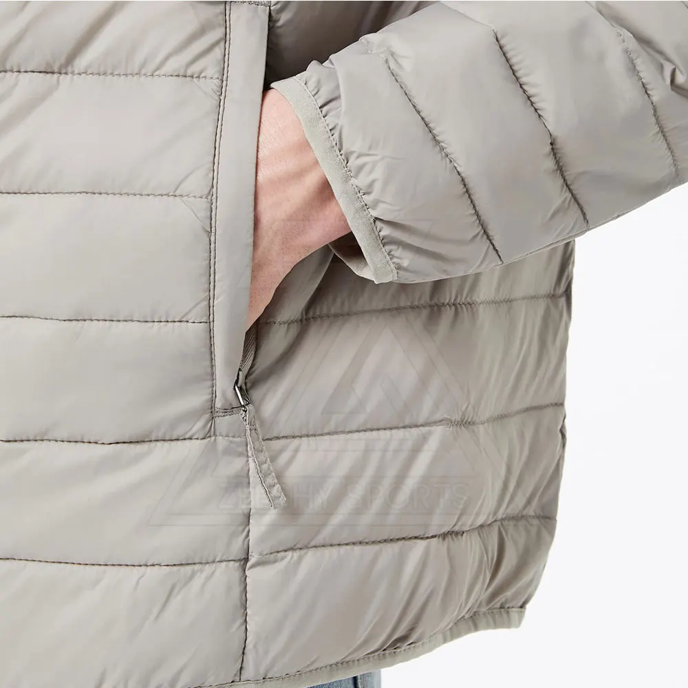 New Arrival Men's Puffer Jacket Plus Size Customised Custom Printed