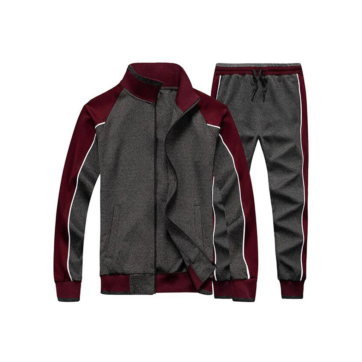 Thick Cotton Fleece Jogging Sweat Suits 