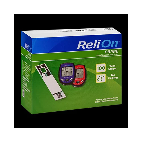 Relion Test Strip Diabetic Test Strips / Blood Test Strips
