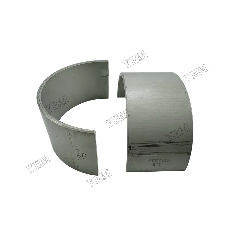 Main Bearing and Connecting Rod Bearing RE57165 Fit for John Deere 6081 Engine 5