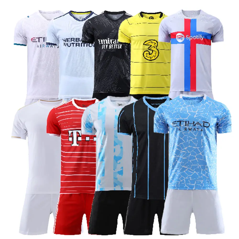 Premium Wholesale 2023/2024 Soccer Clothing Thai Quality Custom