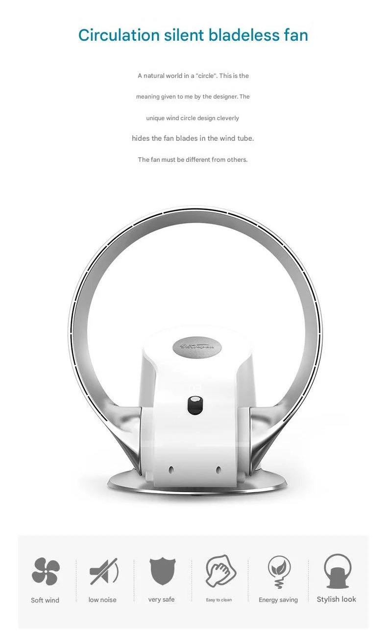 Speed Non-blade Bladeless Fan, 26w, Plastic - detail 2