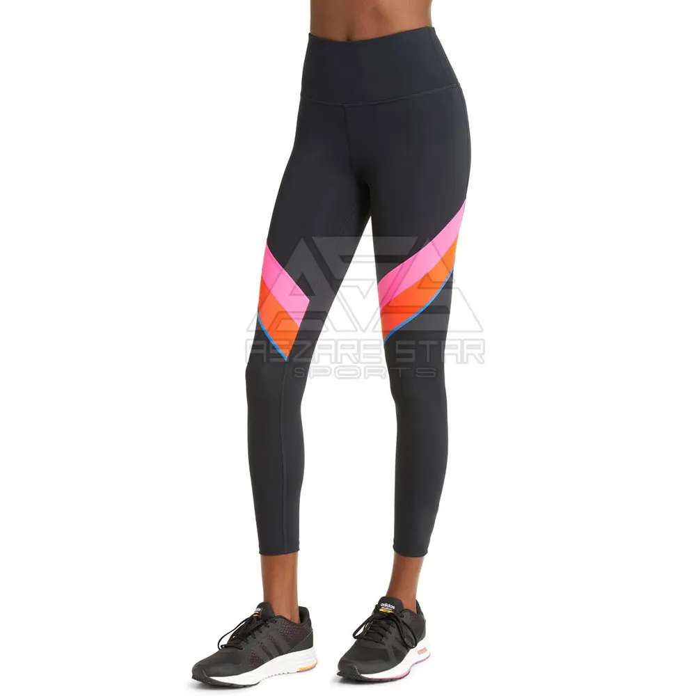 Customized Women's High Quality Fitness Leggings Stretchable Solid