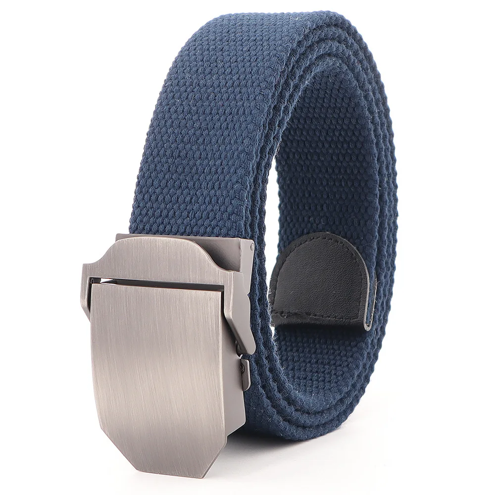BLT30 B14 Casual Leather Fabric Belts Waxed Thread Braided Woven Fashionable Versatile Canvas for Multiple Options