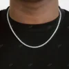 White Tennis Chain