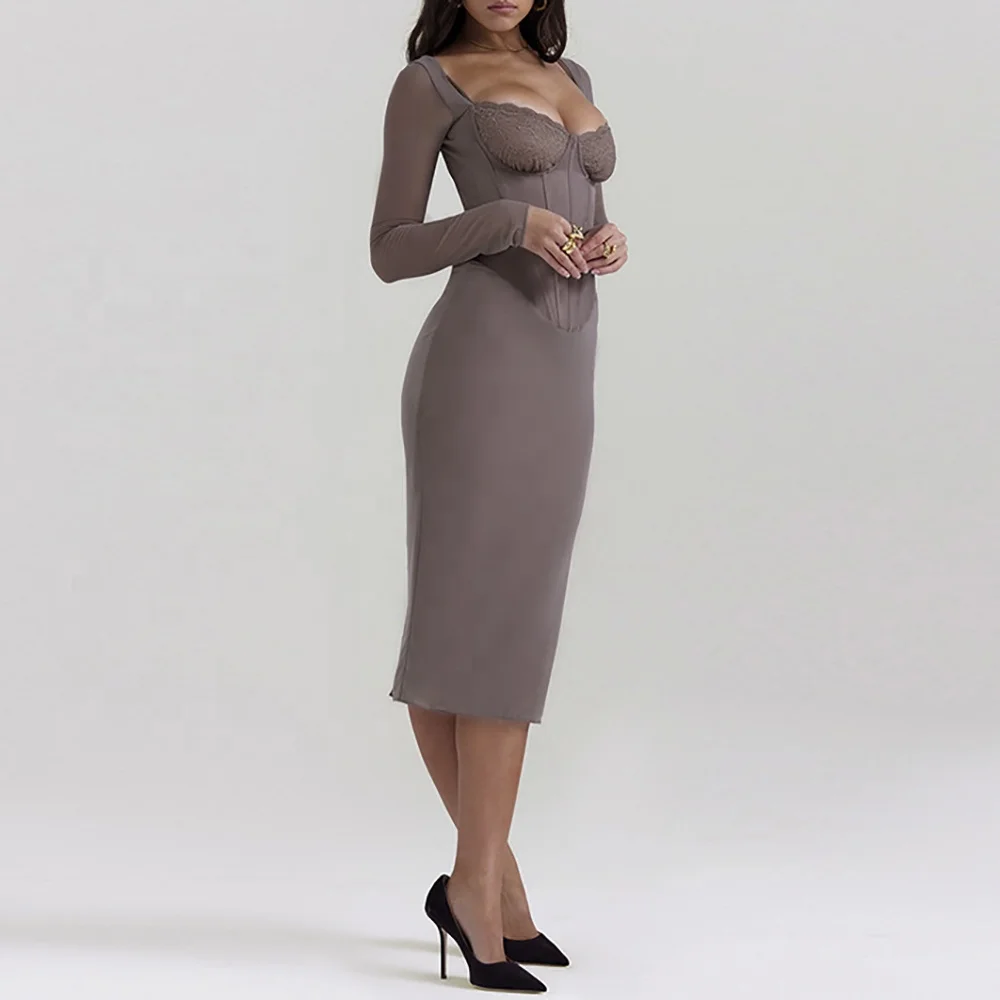 two piece dress set Long Formal Fitted Prom by LaDivine S493 Care Fit Size:16.5 / l Royal Blue One Shoulder Simple no bling