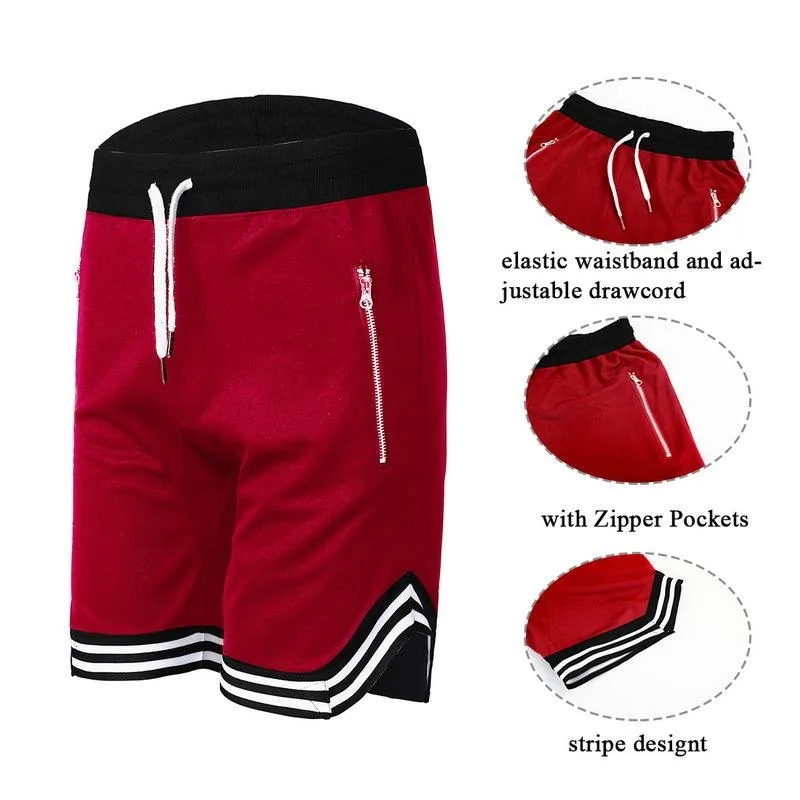 Active Gym Shorts Mens Shorts Grey Hot New Casual Print Customize OEM Spandex Anti Technics Layer Style Time436_voghion.com