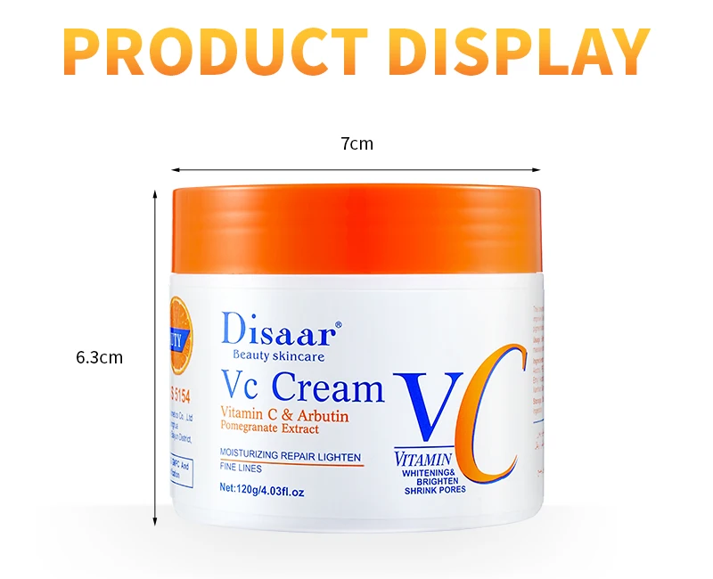 Disaar Vitamin C Skin Whitening Brightening Face Cream Day And Night
