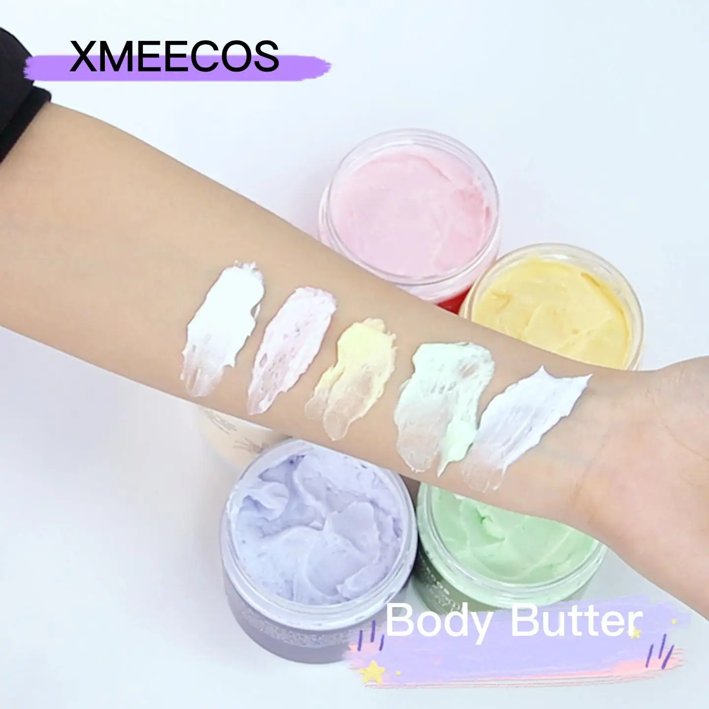 Oem Private Label Shea Butter Whitening Body Lotion Cream Vegan Natural