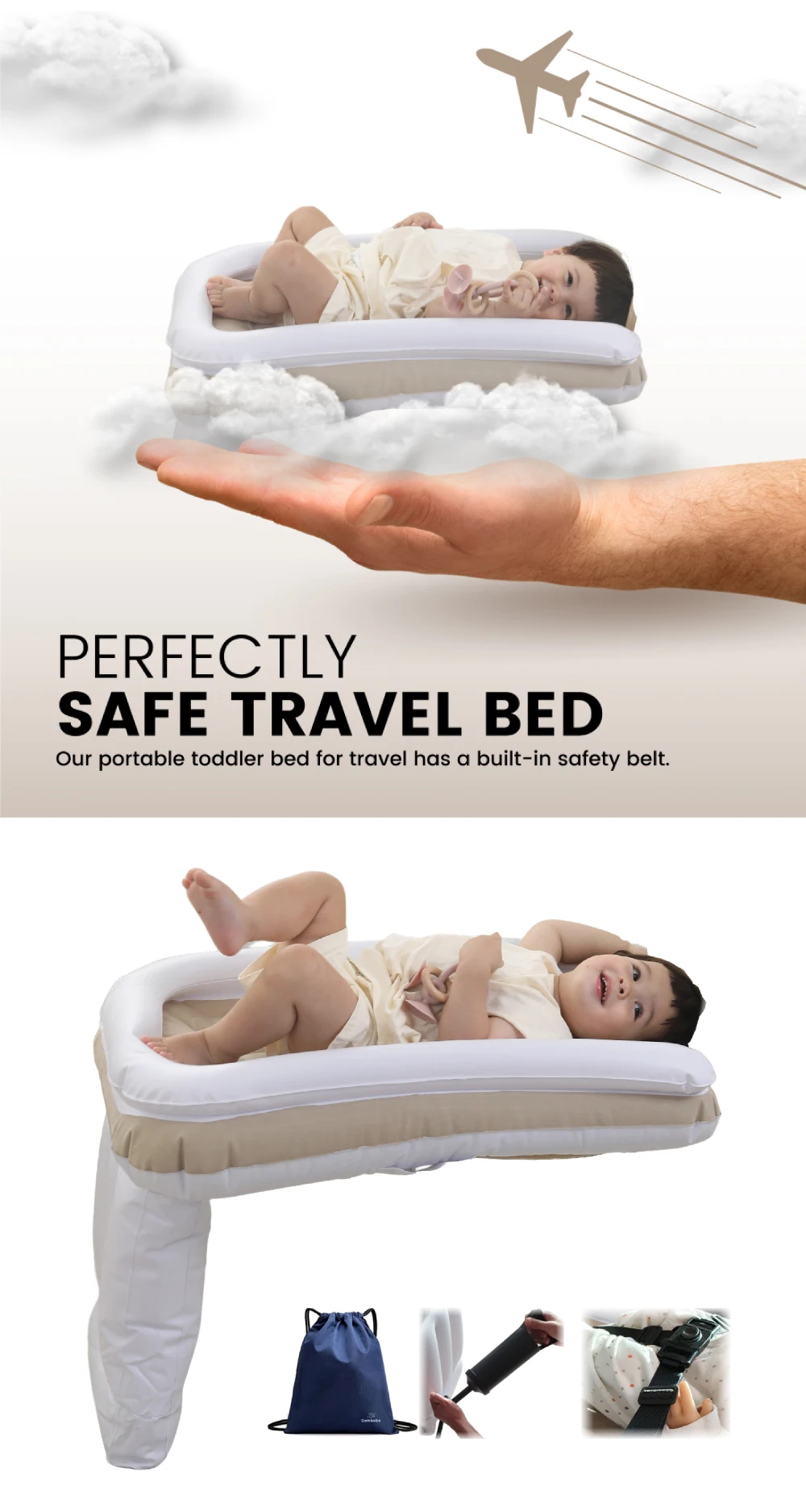 Heightadjustable Inflatable Pedal Pillows Are Ideal For Inflatable