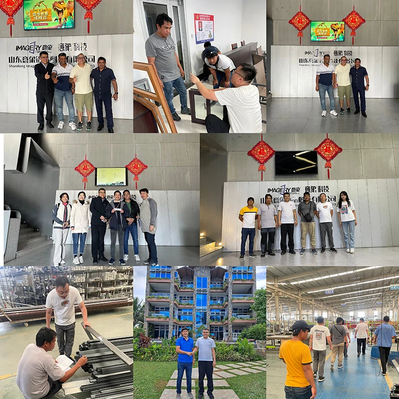 American Style Double Awning Aluminum Louver Window Manual Crank Out Open Exterior With Screens