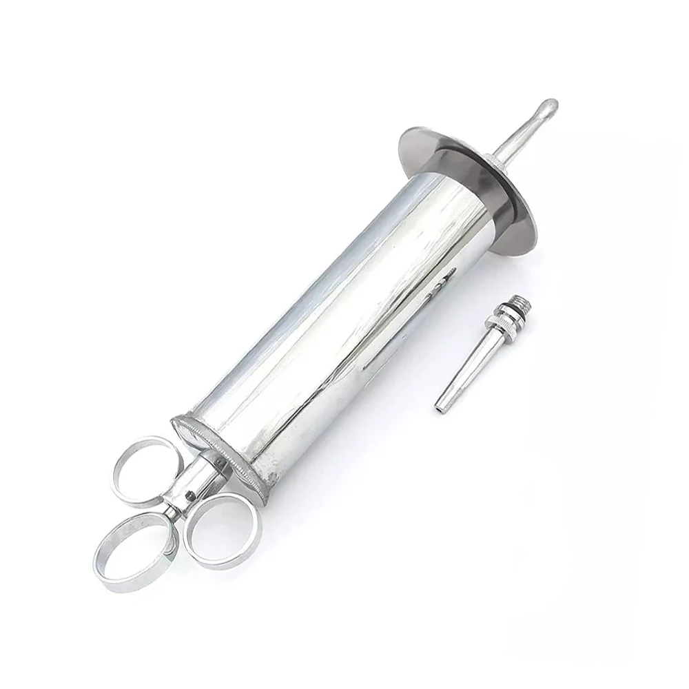 Reiner Alexander Ear Syringe 16cm Two Tips High Quality Stainless Steel Reusable ENT Syringe Medical Ear Irrigation Instrument