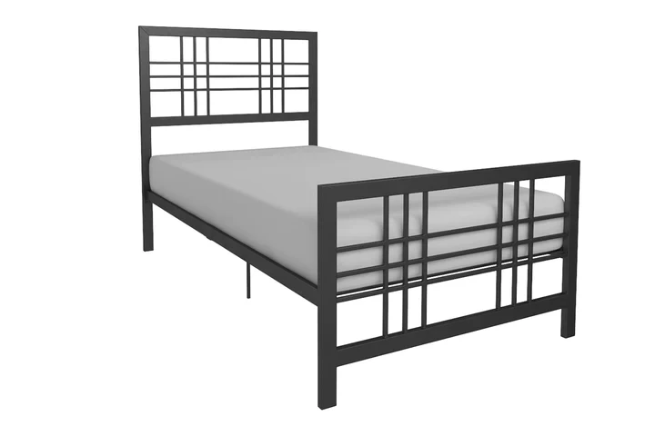 Metal Frame Single Bed For Bedroom Furniture - Buy Single Bed,Metal ...